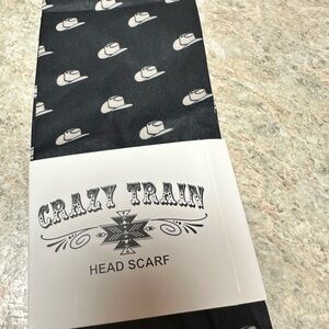 Crazy Train Skinny Scarf - Cowboy Hats